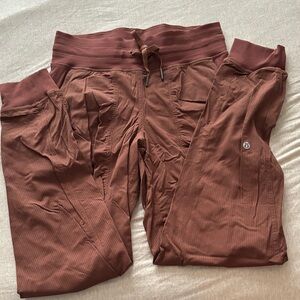 Lululemon ROASTED BROWN DANCE JOGGER PANTS